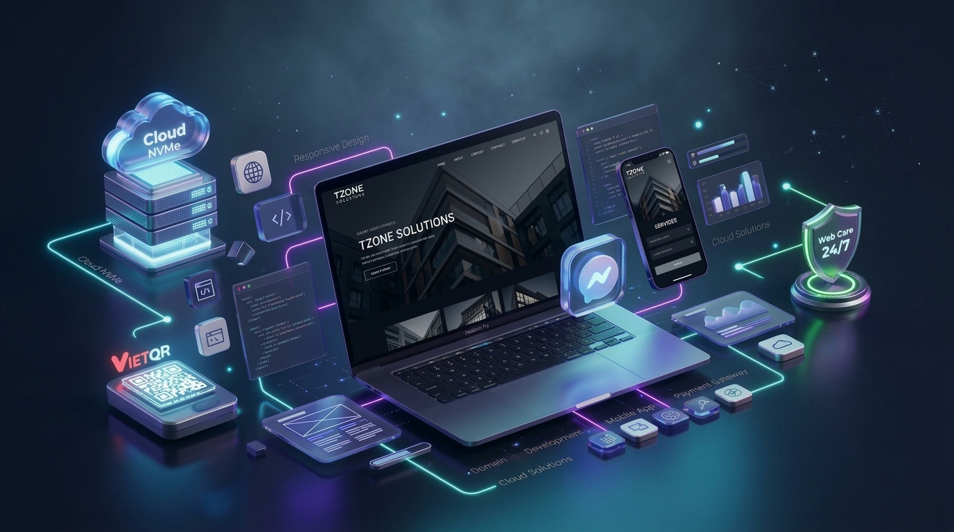 Tzone Web Solutions & 3D Interactive Ecosystem